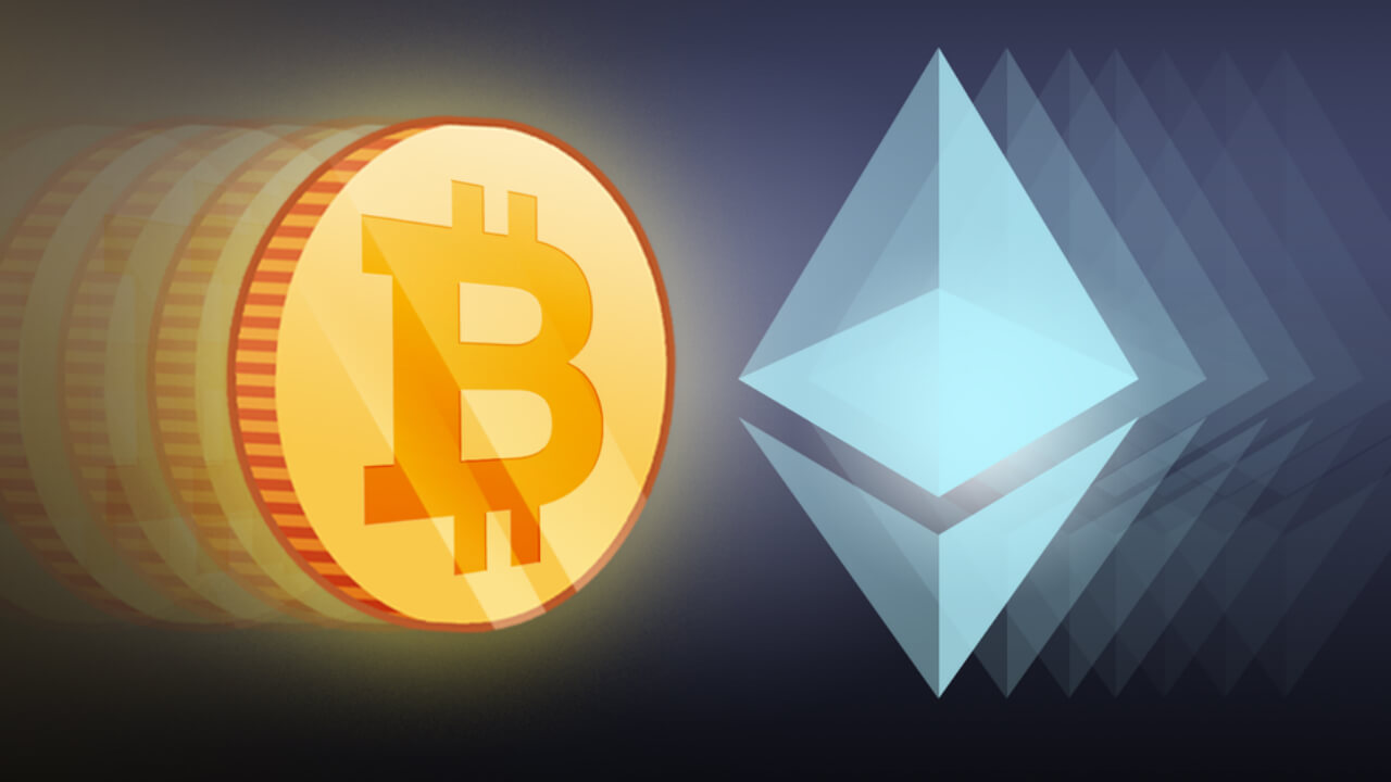Ethereum растет быстрее Bitcoin