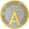 Логотип криптовалюты AliCoin