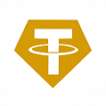Логотип криптовалюты Tether Gold