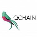 Логотип криптовалюты Ethereum Qchain Token