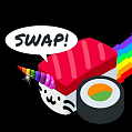 Логотип криптовалюты Sushi