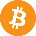 Логотип криптовалюты Bitcoin
